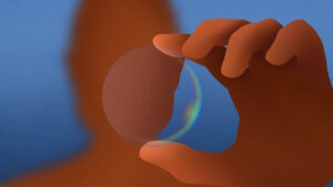 Using a lens to see more clearly